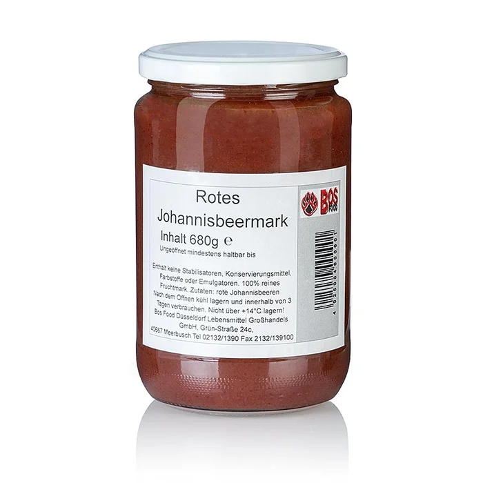 , Purée de se Finement cassis / Mark, 680 g, verre