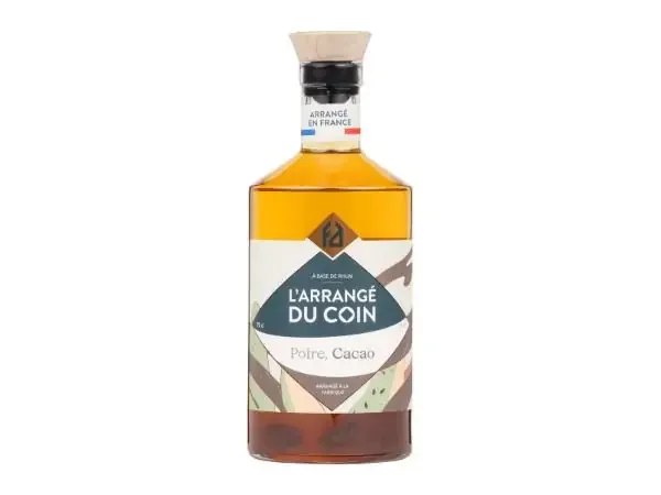 Rhum L‘Arrangé du Coin Poire Cacao – 70cl