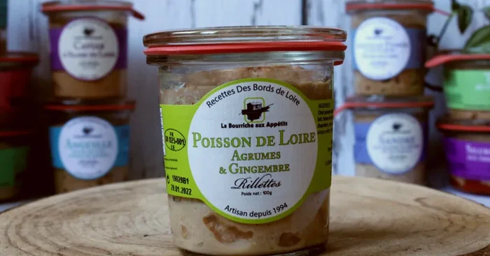 Rillettes de Poisson de Loire aux Agrumes et Gingembre