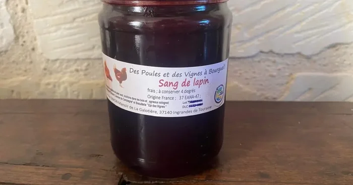 Sang de lapin ( EXPÉDITION UNIQUEMENT du Lundi au mercredi )