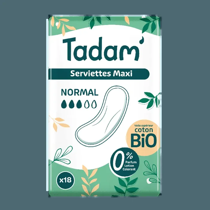 Serviettes Dermo-Sensitives Maxi Normal