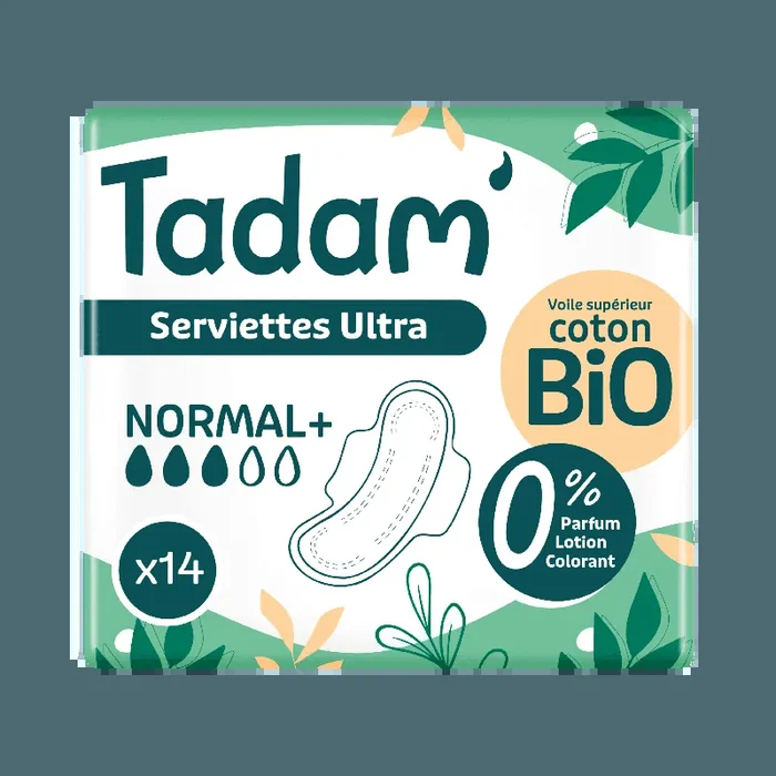 Serviettes Dermo-Sensitives Ultra Normal