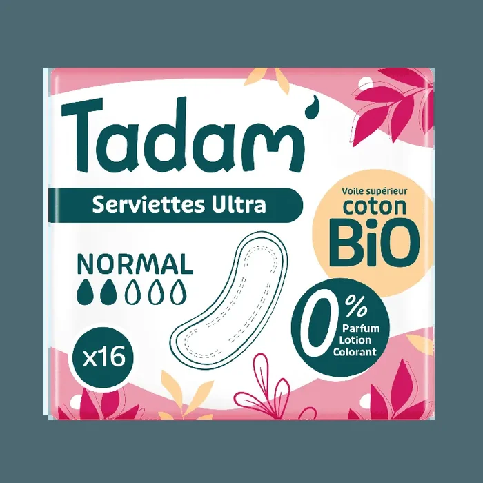 Serviettes Dermo-Sensitives Ultra Normal