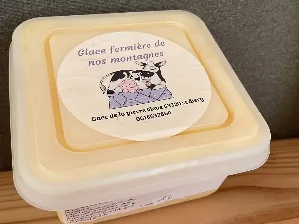 Sorbet peche-verveine 1L