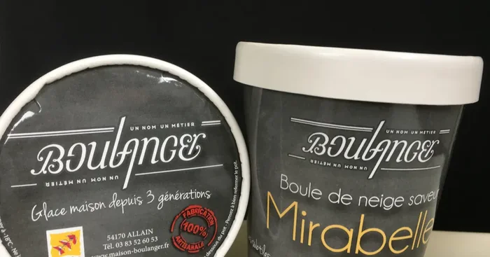 sorbet saveur Mirabelle