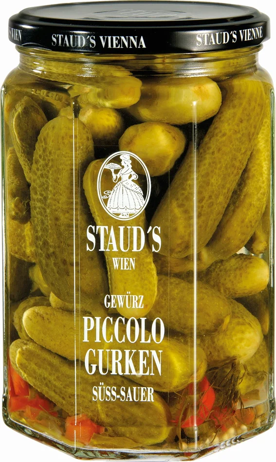 STAUD‘S Petits Cornichons Aigres-Doux, 314 ml