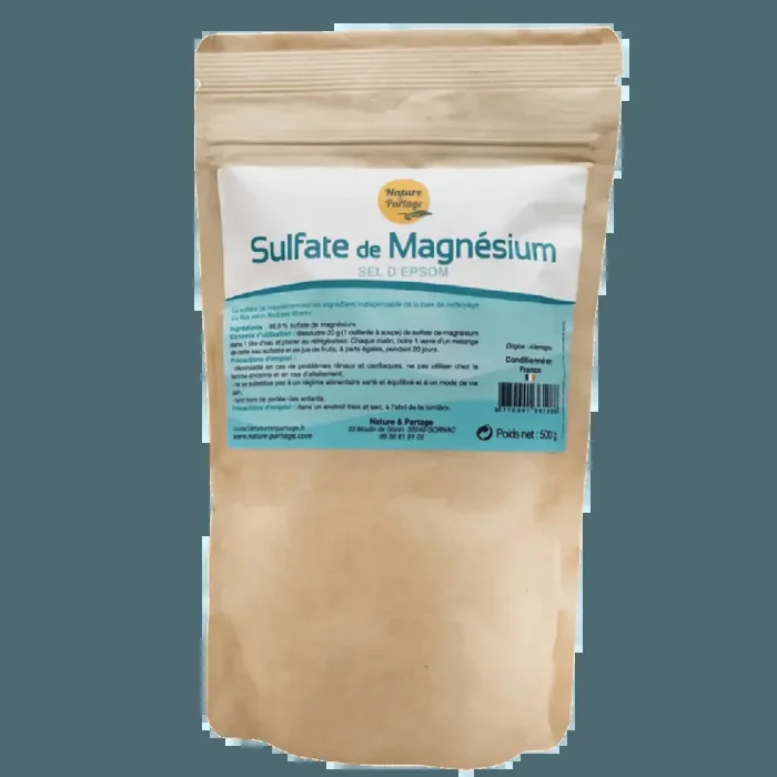 Sulfate de Magnésium (Sel d‘Epsom)
