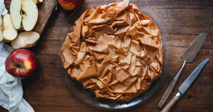 [Surgelé] Pastis gascon aux pommes et à l‘armagnac cuit – 8 parts