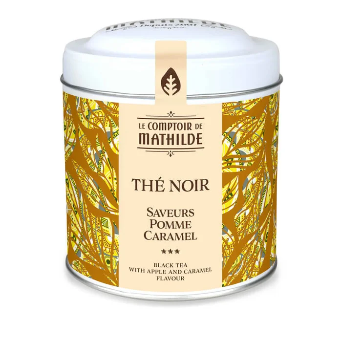 The Noir Saveurs Pomme Caramel – 100g