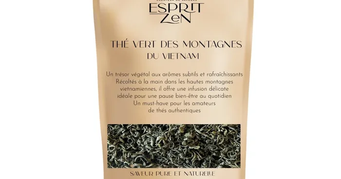 Thé vert des Montagnes – Vietnam – Sachet de 100g