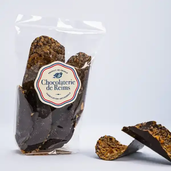 Tuiles Chocolat Noir Feuilletine