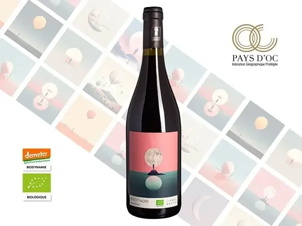 Vin rouge Pinot Noir Lune x6