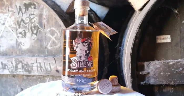 Whisky Silène Single Malt français Bio 70cl