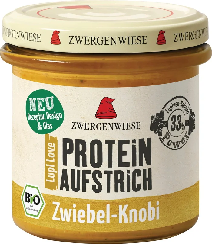 Zwergenwiese LupiLove Bio – Oignon & Ail, 135 g