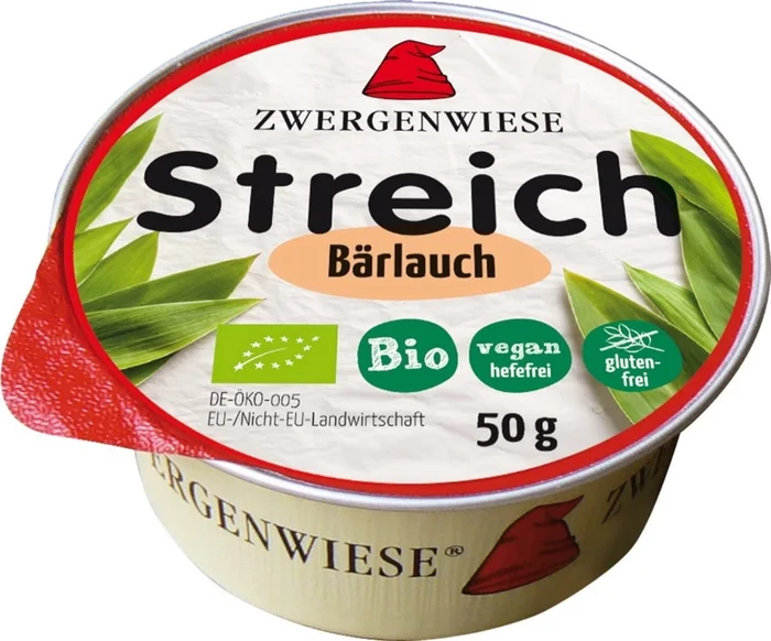 Zwergenwiese Mini-Tartinade Bio Vegan – Ail des Ours, 50 g