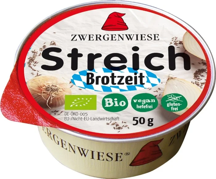 Zwergenwiese Mini Tartinade Bio Vegan – « Brotzeit » à la Bavaroise, 50 g