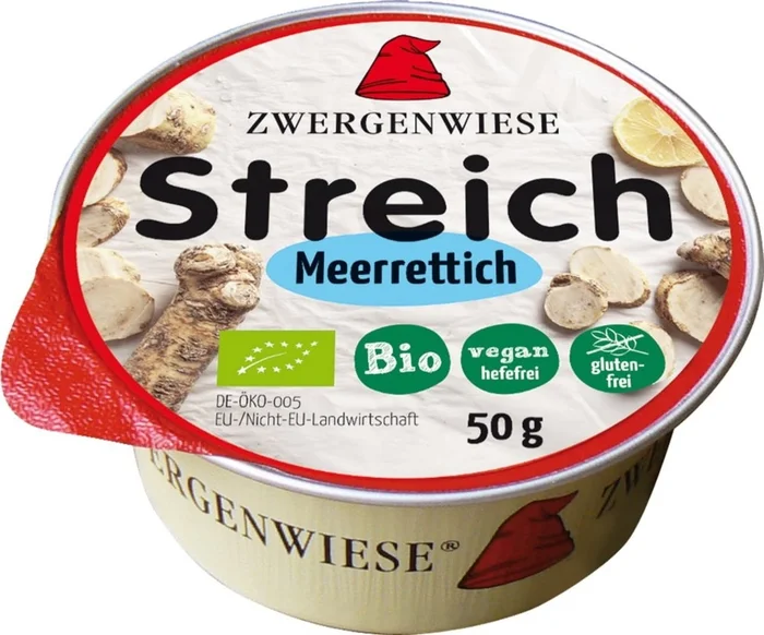 Zwergenwiese Mini-Tartinade Bio Vegan – Raifort, 50 g