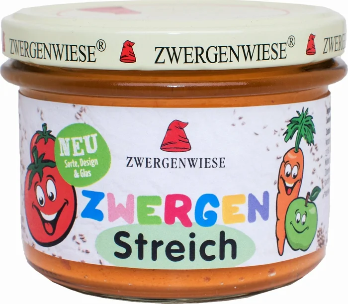Zwergenwiese Tartinade Bio Vegan « Zwergen Streich », 180 g